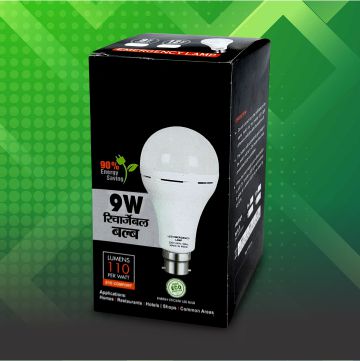 LED Rechargeable Bulb Box