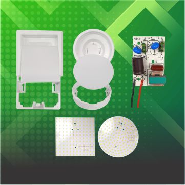 led surface panel light raw material